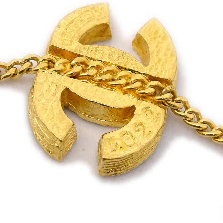 Chanel Rhinestone Gold Chain Bracelet 4022 – AMORE Vintage Tokyo