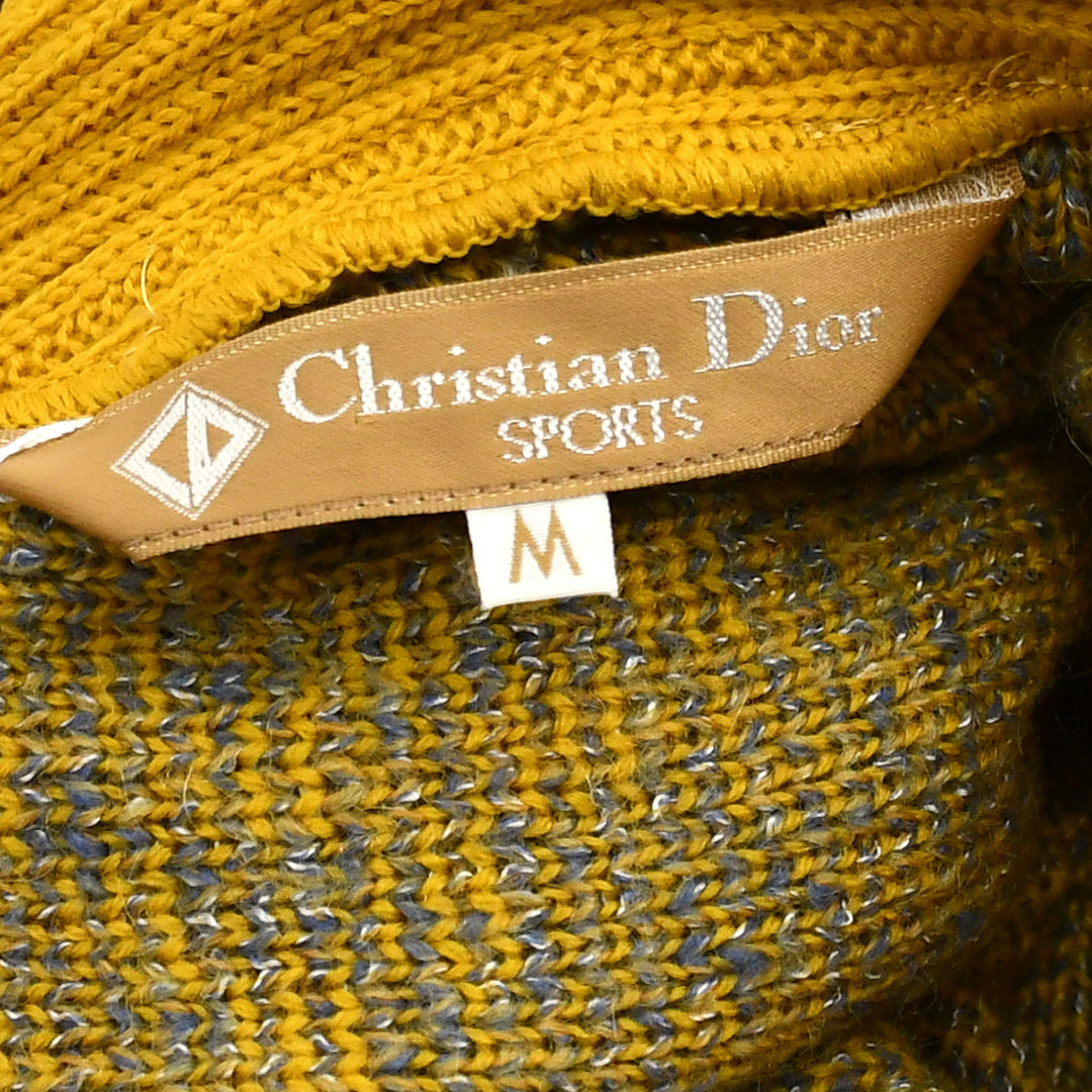Vintage Christian Dior Monsieur Sports Zip up Sweater Color