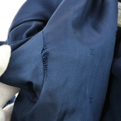 Chanel Coat Dress Blue 98A #40
