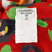 Chanel Spring 1992 floral-print shirt #40
