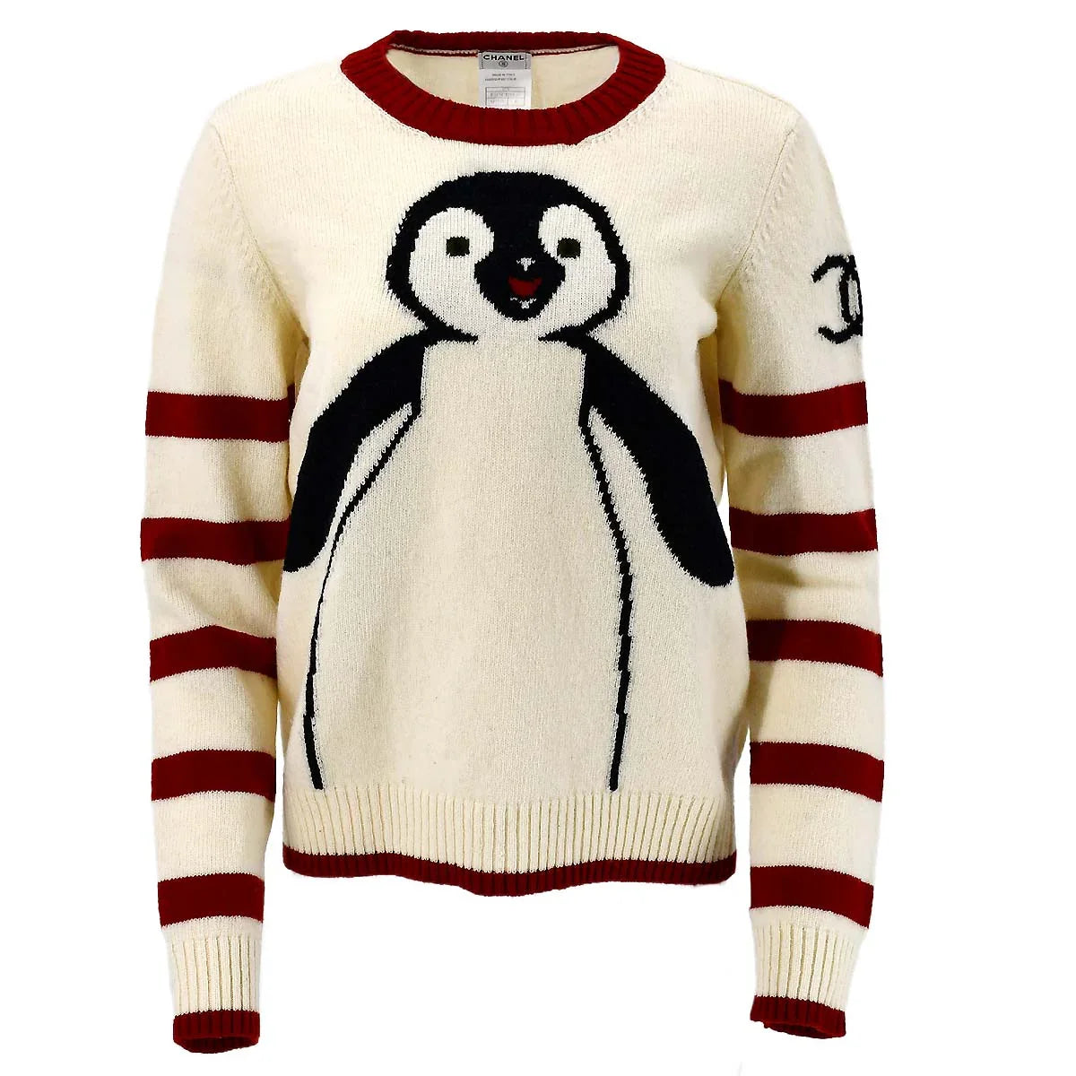 Chanel 2007 Fall Penguin Knit Jumper  #42