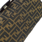 Fendi Brown Zucca Mamma Baguette Handbag