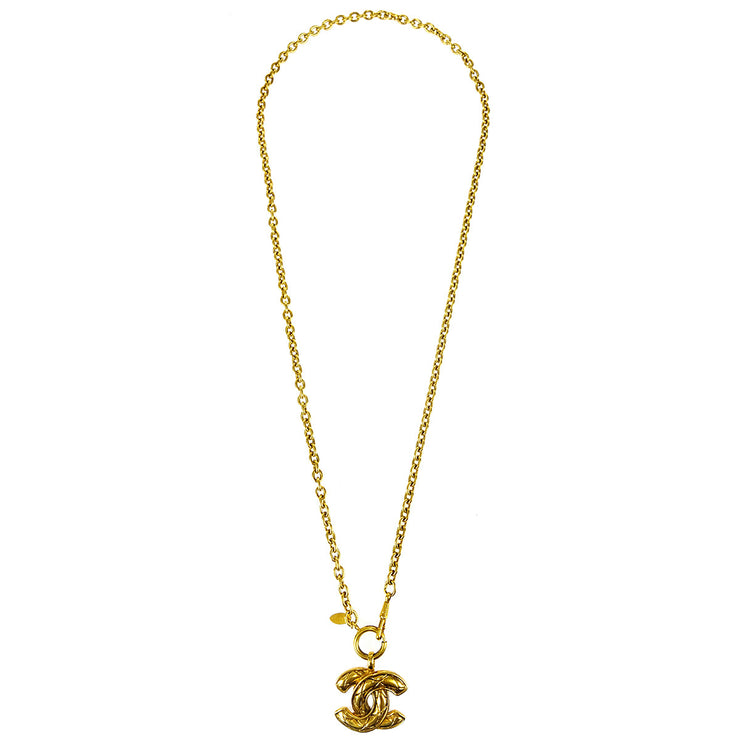 Chanel Gold Chain Pendant Necklace 3856 – AMORE Vintage Tokyo