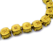 Chanel Anklet Gold Rhinestone 95P