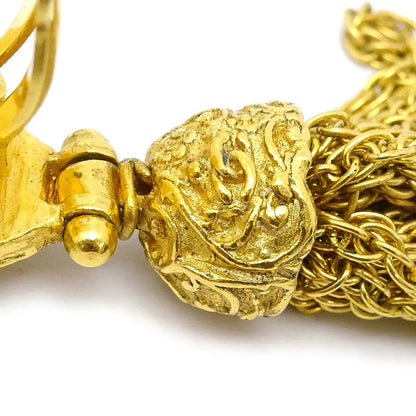 Chanel 1994 Filigree Earrings Clip-On Gold