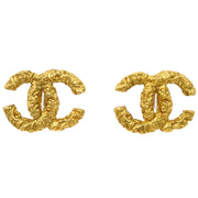 Chanel 1993 Florentine CC Earrings Large