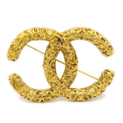 Chanel 1993 Florentine CC Brooch Large