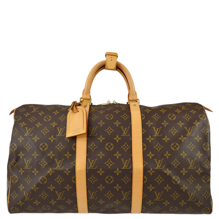 Louis Vuitton Monogram Keepall 50 Duffle Handbag M41426 – AMORE