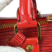 Louis Vuitton Red Epi Keepall 45 Duffle Handbag M42977
