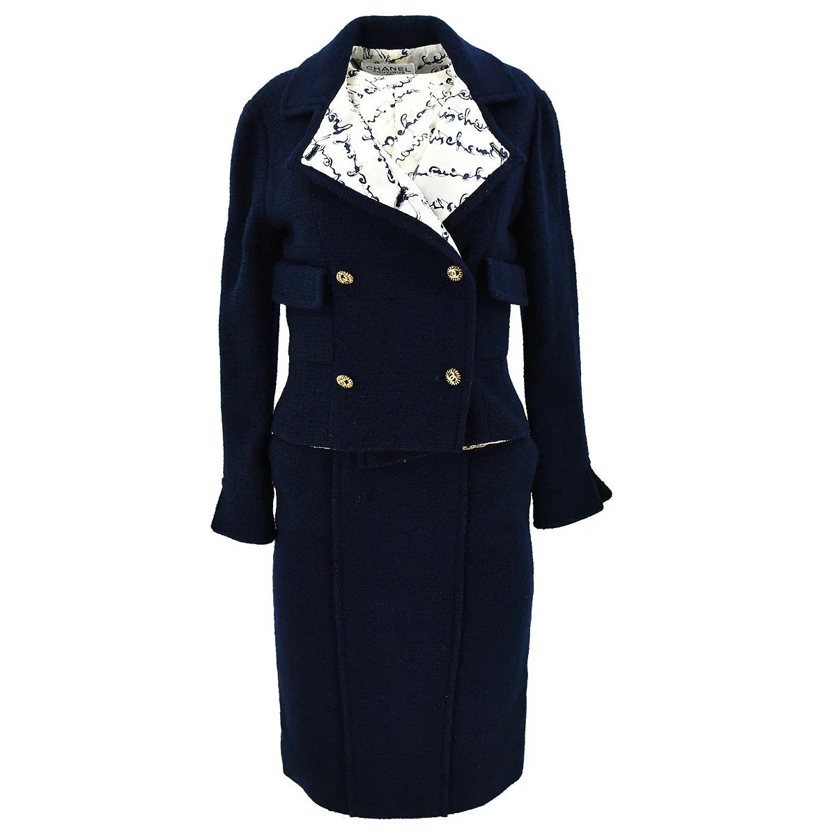 Chanel jacket skirt suit #34
