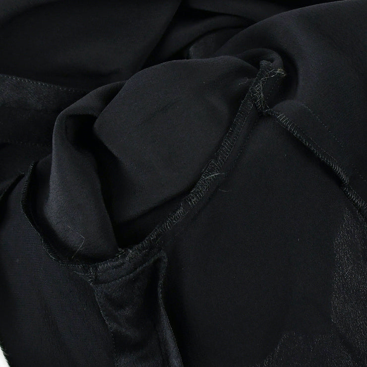 Chanel Blouse Shirt Black 98P #42