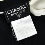 Chanel Blouse Shirt Black 98P #42