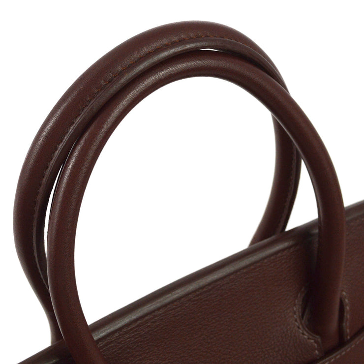 Hermes 2007 Brown Evergrain Birkin 30
