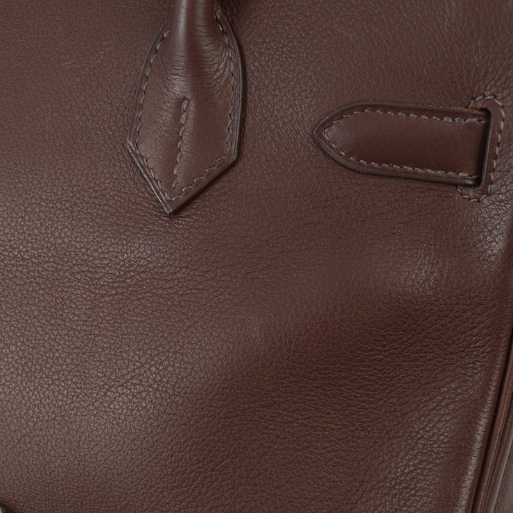 Hermes 2007 Brown Evergrain Birkin 30