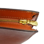 Louis Vuitton 1995 Brown Epi Saint Jacques Tote Handbag M52273