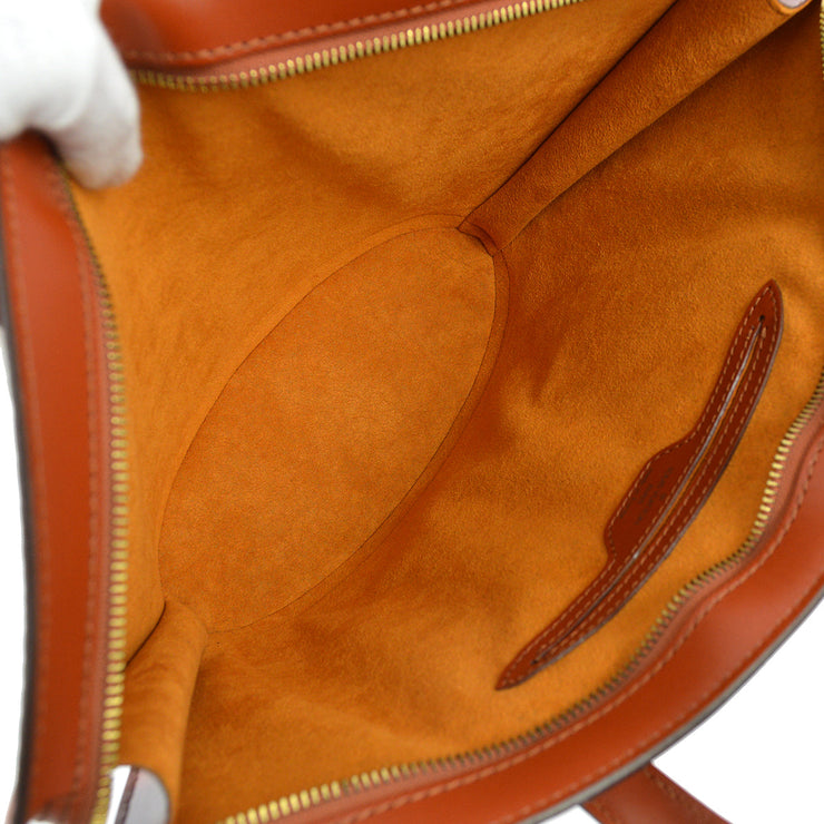 Louis Vuitton 1995 Brown Epi Saint Jacques Tote Handbag M52273