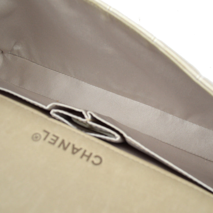 Chanel 2000-2001 Jacquard Nylon New Travel Line East West Bag