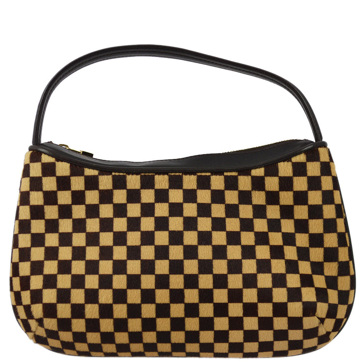 Louis Vuitton 2001 Damier Sauvage Tiger Handbag M92132