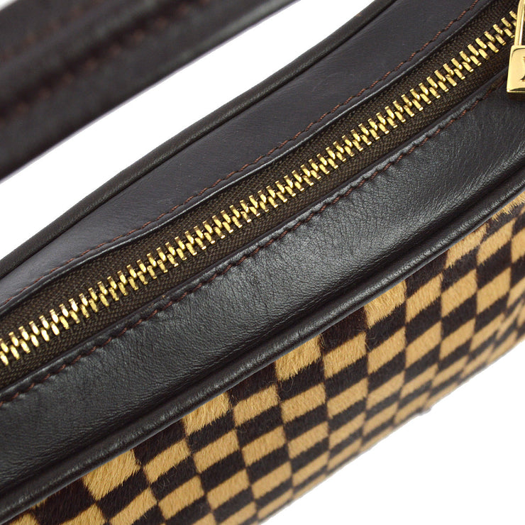 Louis Vuitton 2001 Damier Sauvage Tiger Handbag M92132