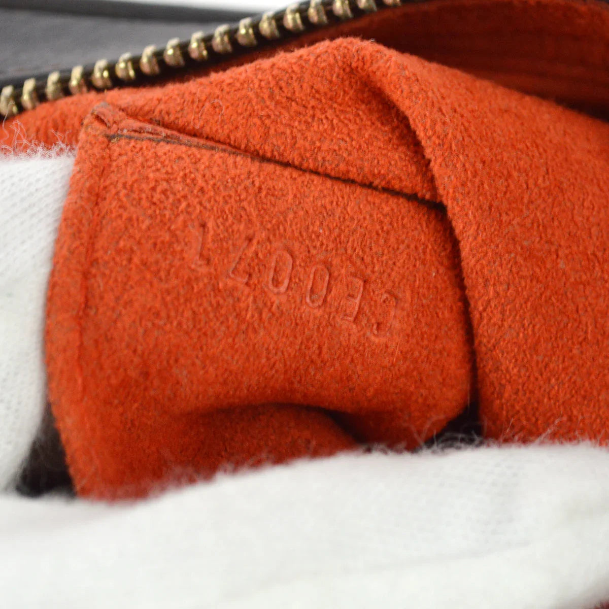 Louis Vuitton 2001 Damier Sauvage Tiger Handbag M92132