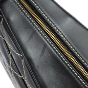 Chanel 2001-2003 Black Calfskin Wild Stitch Handbag