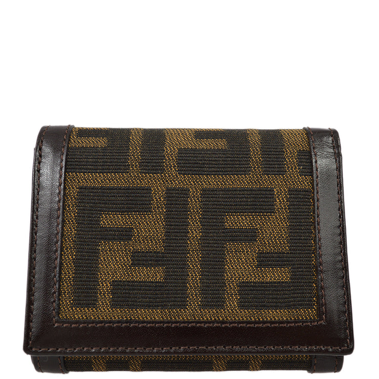 Fendi Brown Zucca Bifold Wallet Purse – AMORE Vintage Tokyo