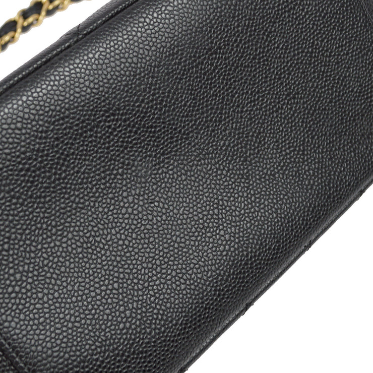 Chanel 2001-2003 Black Caviar Petite Timeless Tote PTT