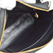 Chanel 1996-1997 Black Cotton Quilted Handbag