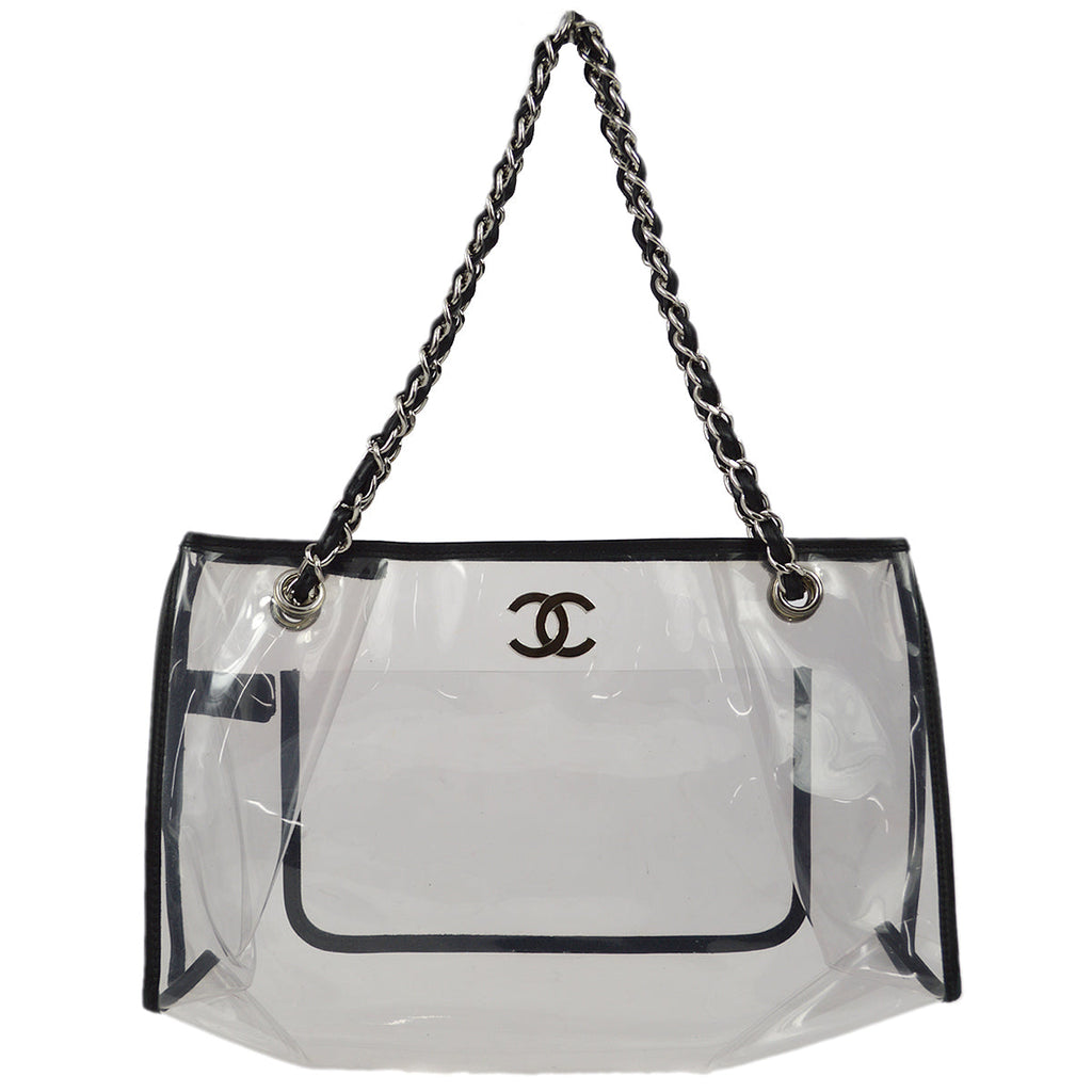 chanel bag transparent handbag
