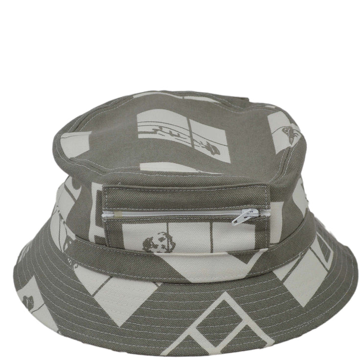 Chanel 2003 Spring Windows Line Bucket Hat #M