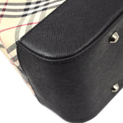 Burberry Beige Nova Check Tote Handbag