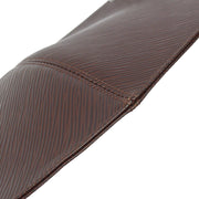 Louis Vuitton 2000 Brown Epi Pochette Demi-lune M5262D