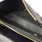 Chanel * Dark Gray Velvet Classic Flap Backpack