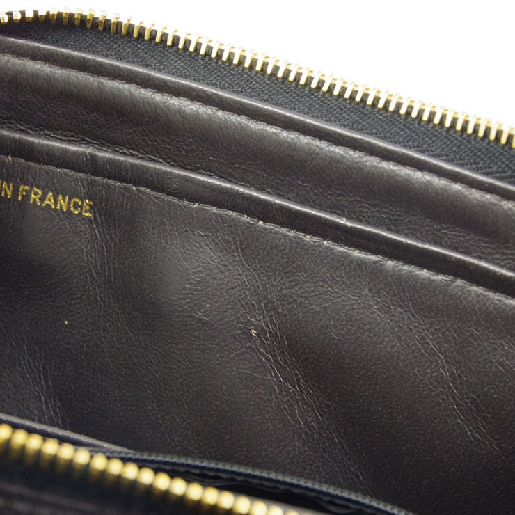 Chanel * Dark Gray Velvet Classic Flap Backpack