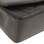 Chanel * 1996-1997 Black Lambskin Small Diana Flap Bag