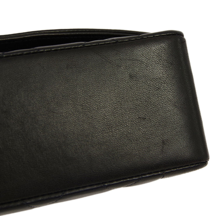 Chanel * 1996-1997 Black Lambskin Small Diana Flap Bag