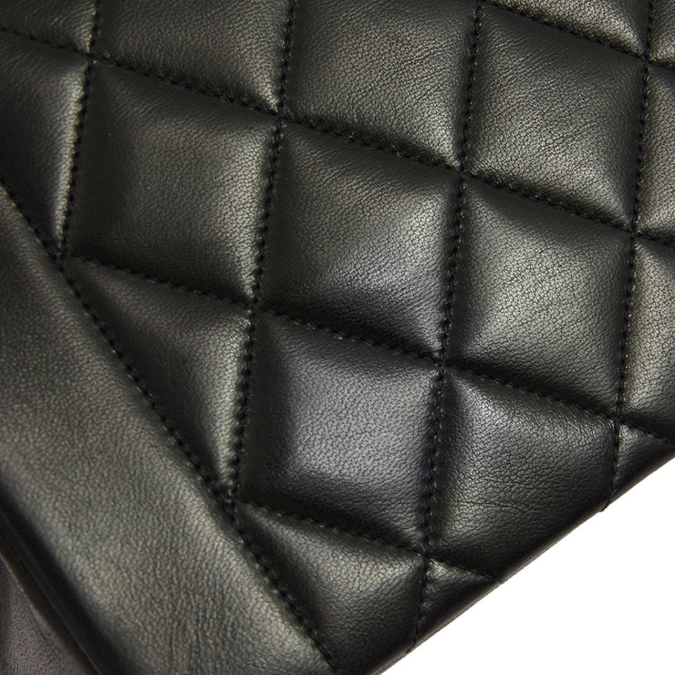 Chanel * 1996-1997 Black Lambskin Small Diana Flap Bag