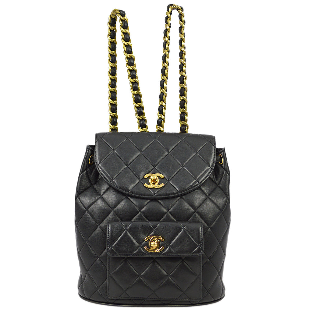 Vintage Chanel Backpacks - 73 For Sale on 1stDibs  chanel duma backpack, chanel  duma backpack caviar, chanel black leather backpack