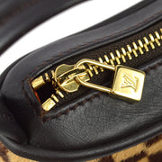 Louis Vuitton 2002 Damier Sauvage Tiger Handbag M92132