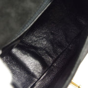 Chanel * 1996-1997 Black Suede Handbag