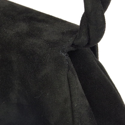 Chanel * 1996-1997 Black Suede Handbag