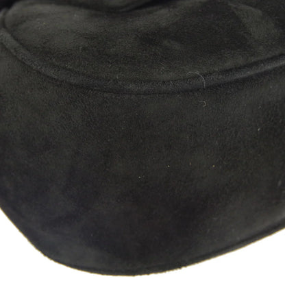 Chanel * 1996-1997 Black Suede Handbag