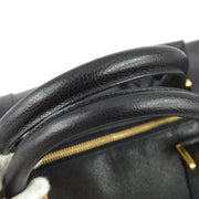 Chanel 1994-1996 Black Caviar Timeless Boston 45