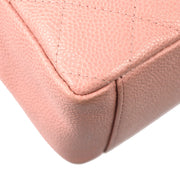 Chanel Pink Caviar Skin Petite Shopping Tote PST Tote Handbag