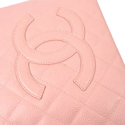 Chanel Pink Caviar Skin Petite Shopping Tote PST Tote Handbag