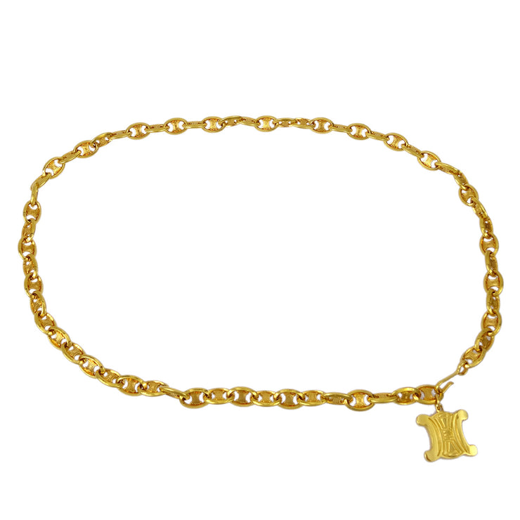 Celine Chain Belt Gold Small Good