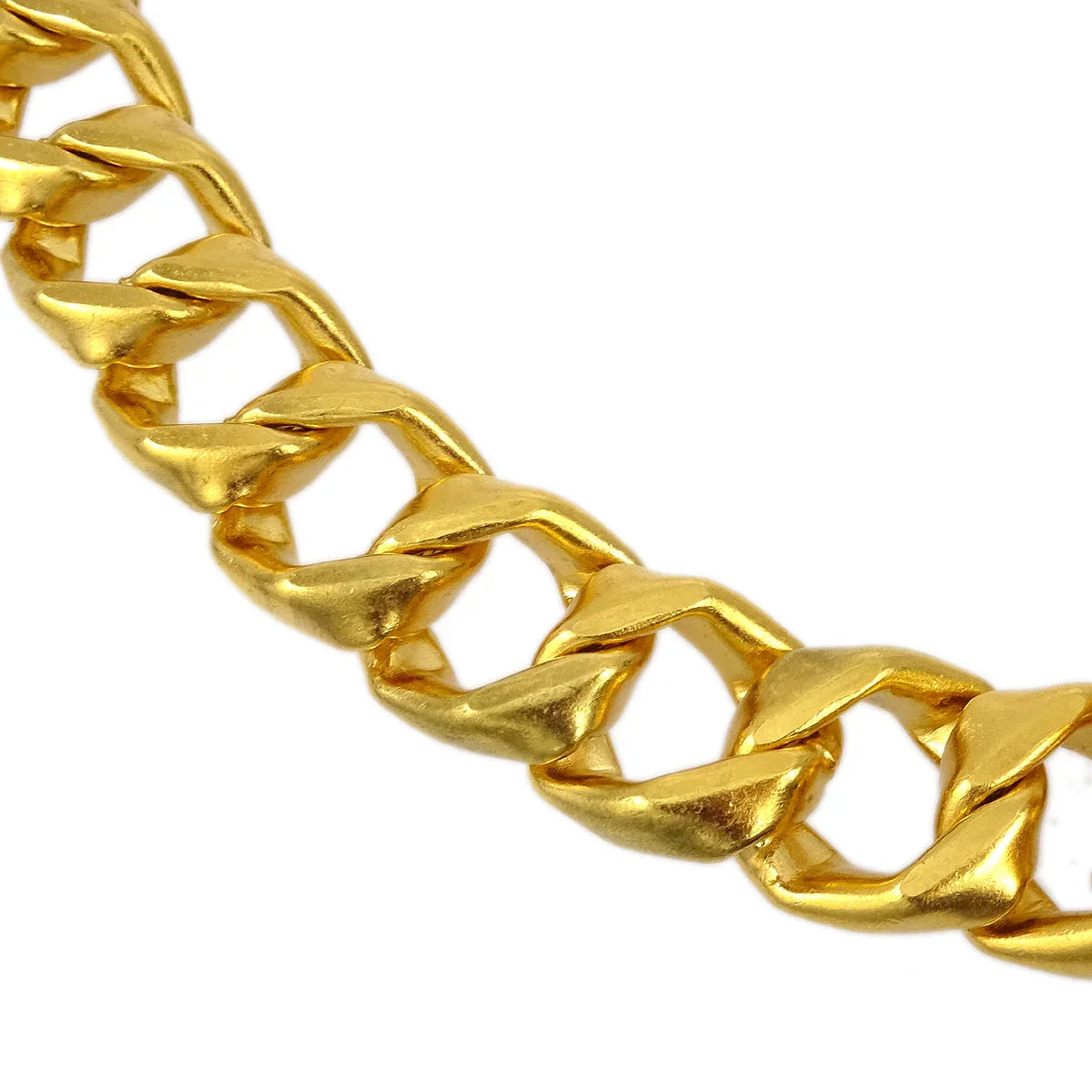 Chanel 1995 Spring Gold & Rhinestones CC Chain Belt