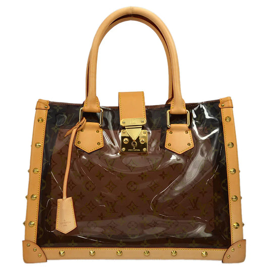 Louis Vuitton 2004 Monogram Vinyl Neo Cabas Ambre MM M92504