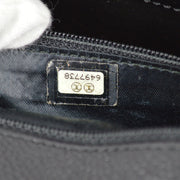 Chanel 2000-2001 Black Caviar Chain Handbag