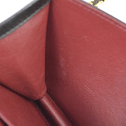 Chanel 1991-1994 Black Lambskin Mini Pushlock Full Flap Bag